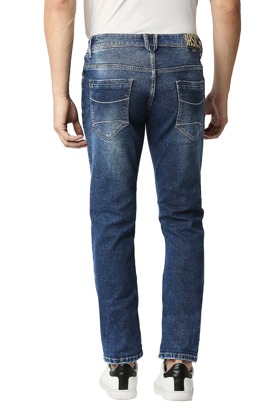 BASICS TORQUE FIT BLUE OPAL STRETCH JEANS