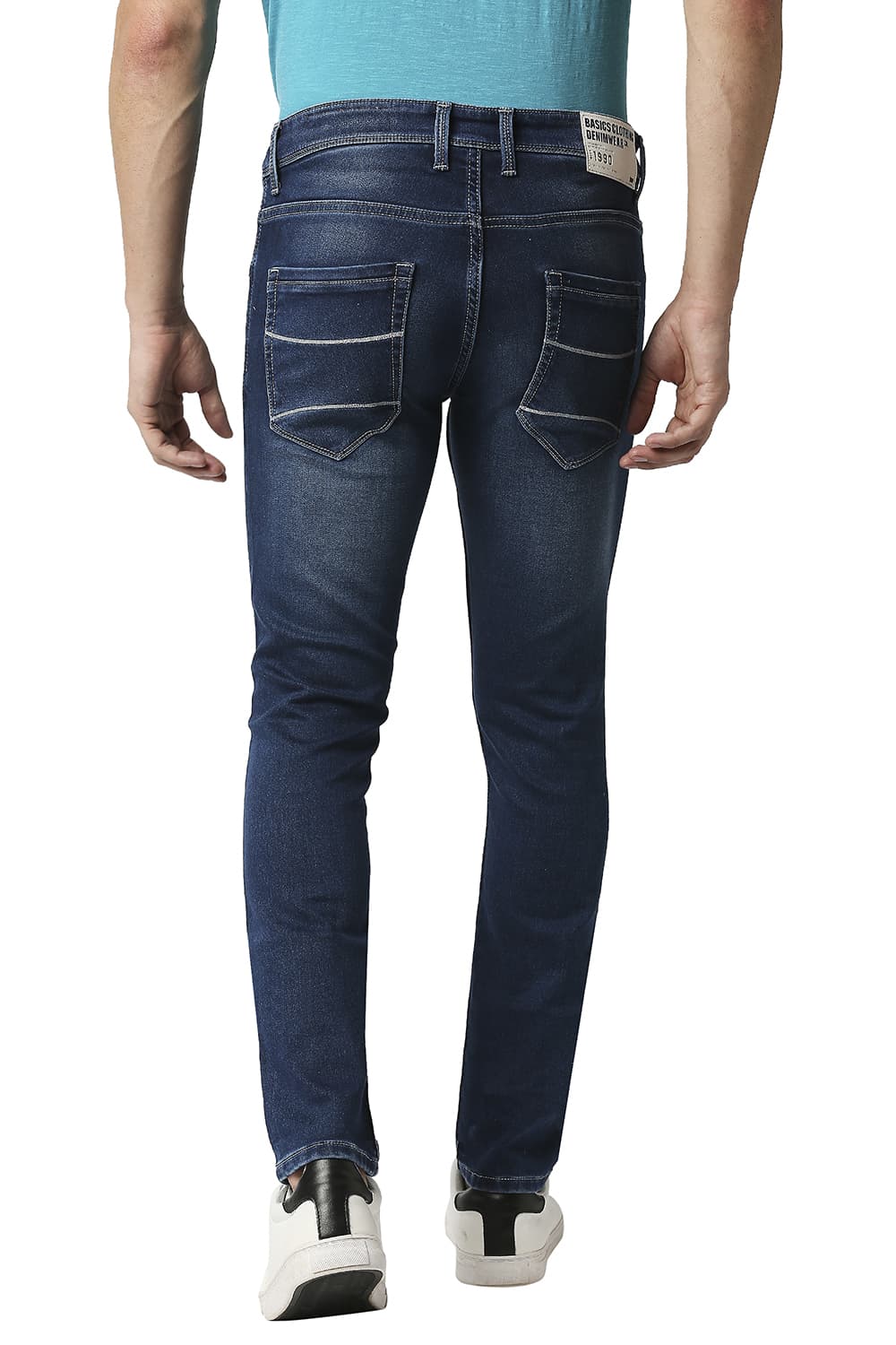 BASICS BLADE FIT STRETCH JEANS