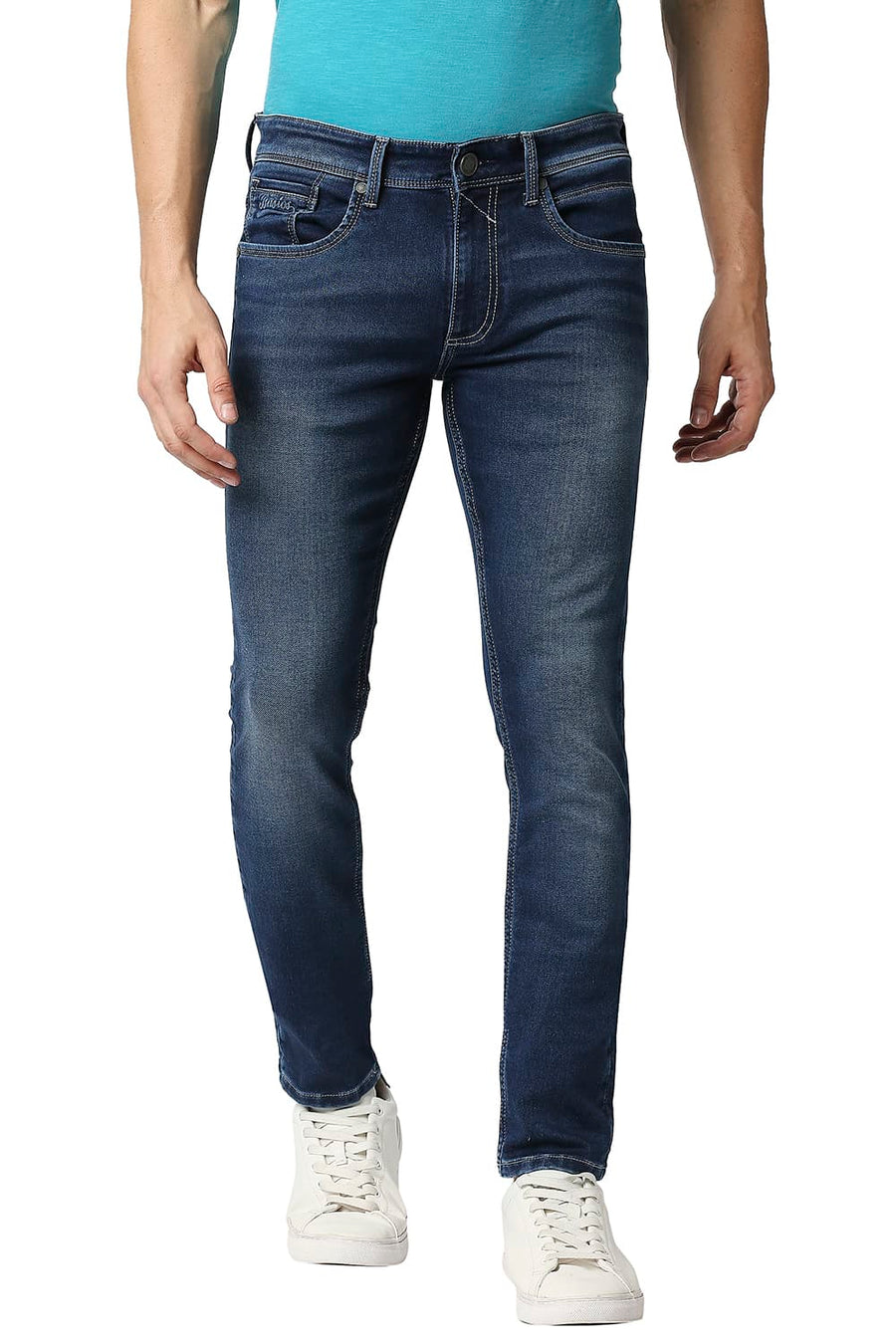 BASICS BLADE FIT ENSIGN BLUE STRETCH JEANS