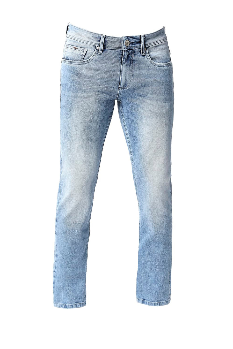 BASICS TORQUE FIT BLUE FOG STRETCH JEANS