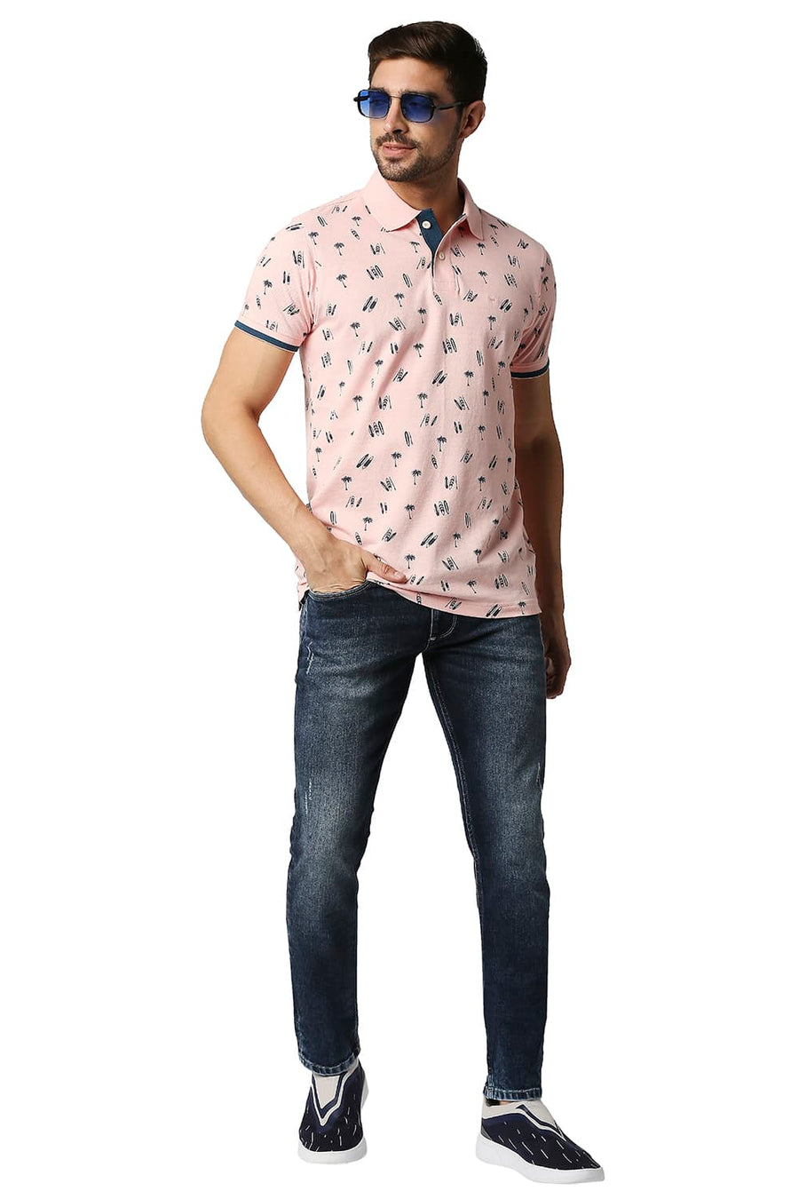 BASICS BLADE FIT ENSIGN BLUE STRETCH JEANS