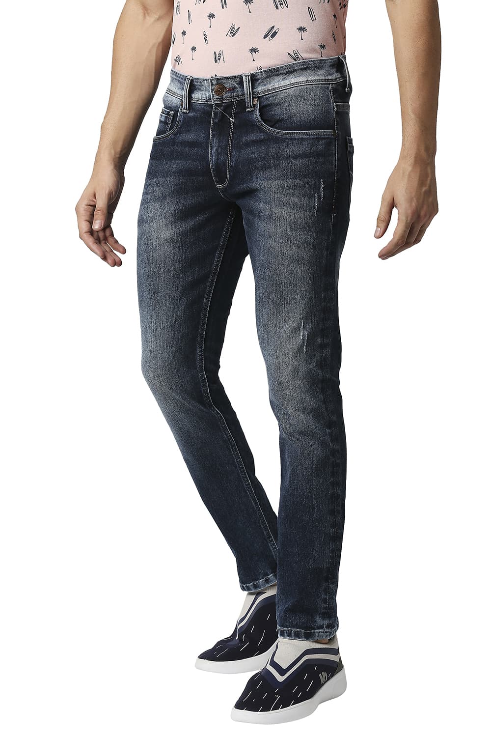 BASICS BLADE FIT STRETCH JEANS