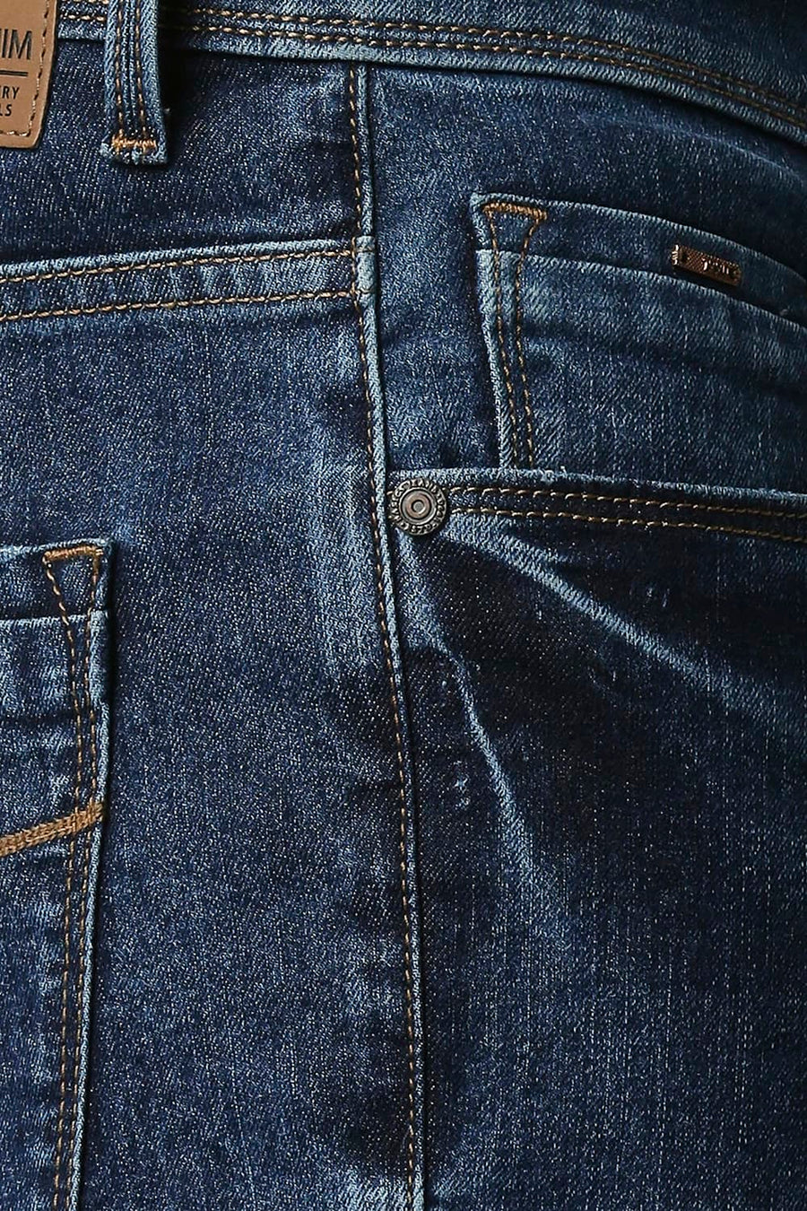 BASICS BLADE FIT ENSIGN BLUE STRETCH JEANS