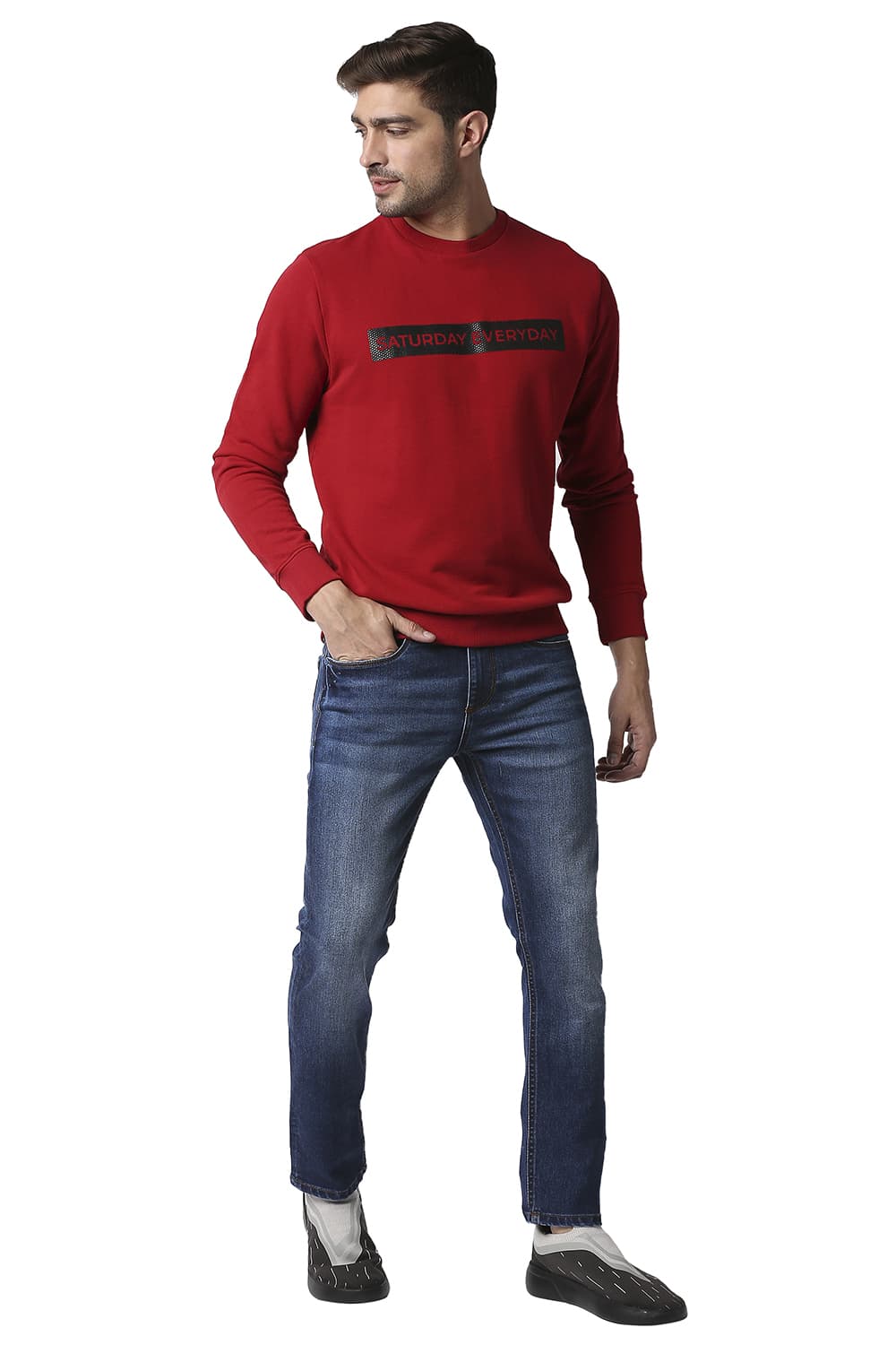 BASICS TORQUE FIT STRETCH JEANS