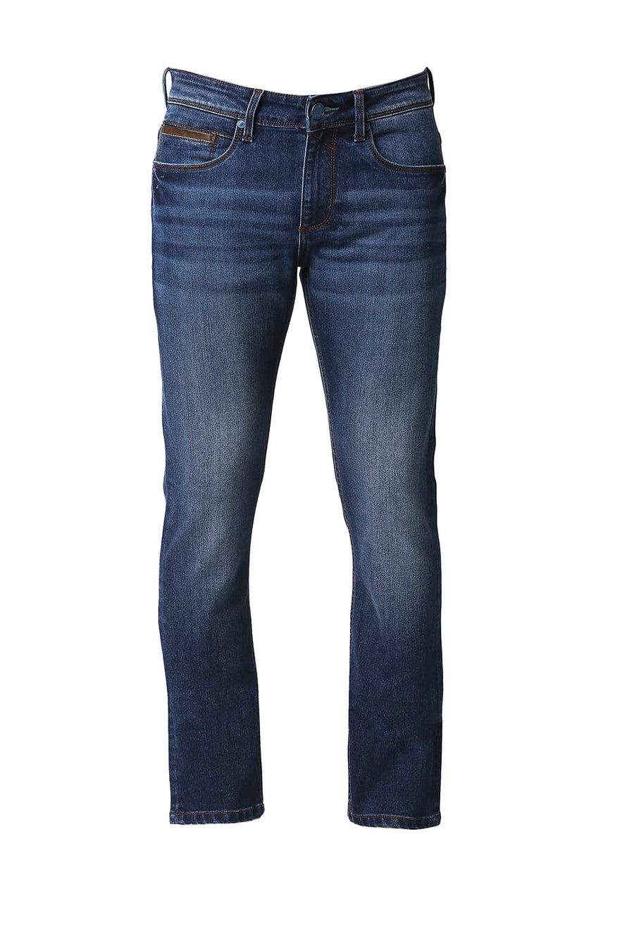 BASICS TORQUE FIT DRESS BLUES STRETCH JEANS