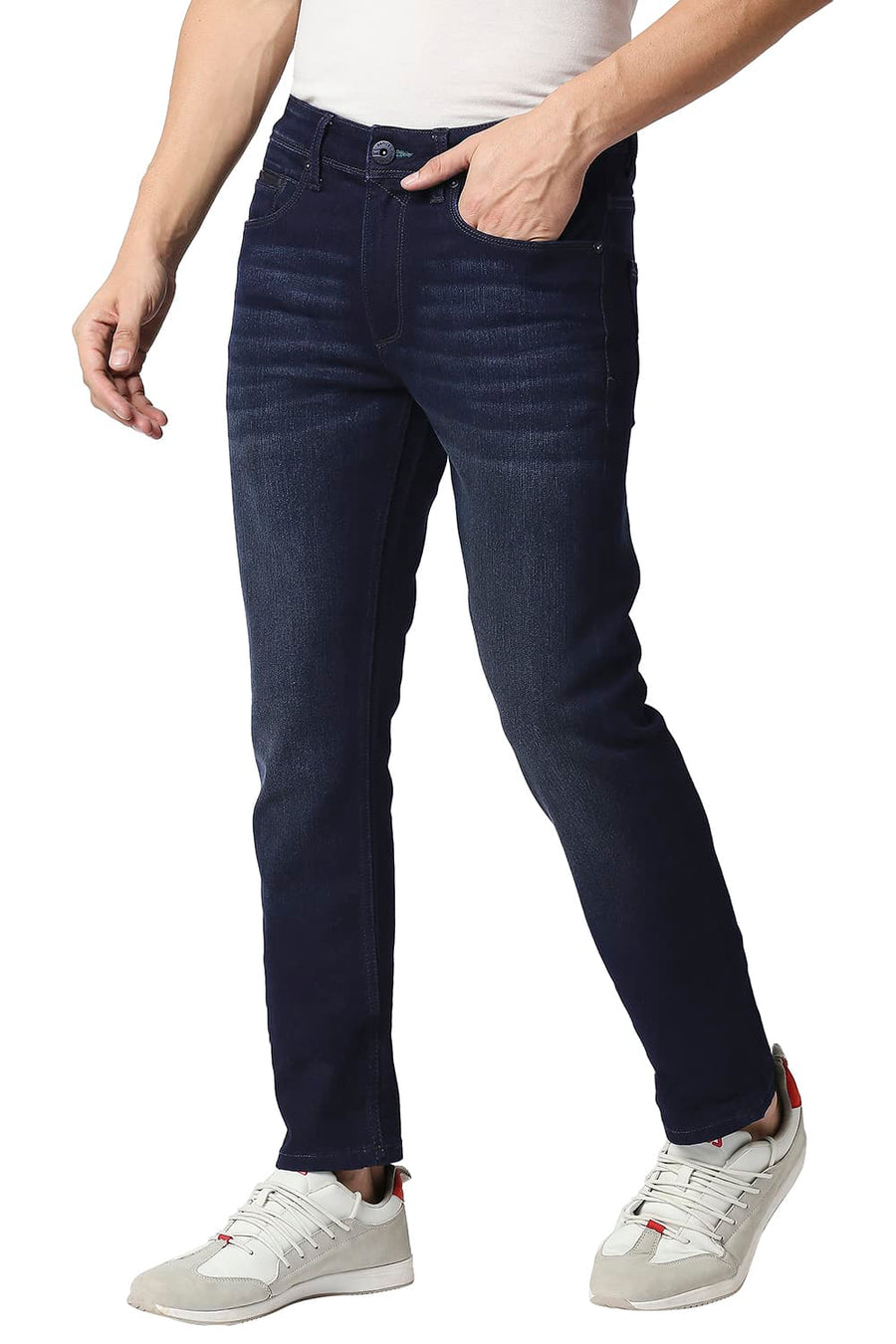 BASICS TORQUE FIT BLUE NIGHTS STRETCH JEANS