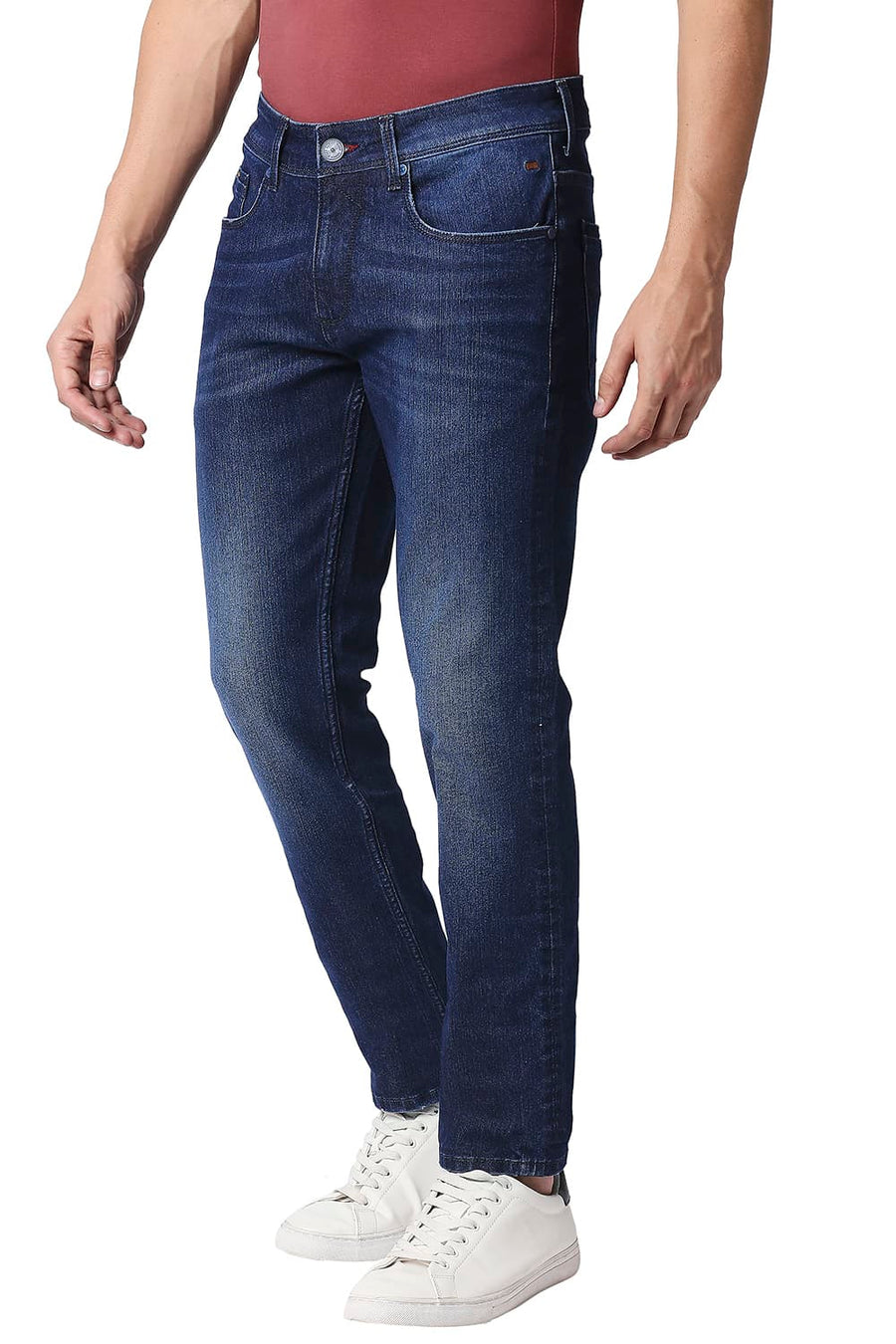 BASICS TORQUE FIT DRESS BLUES STRETCH JEANS