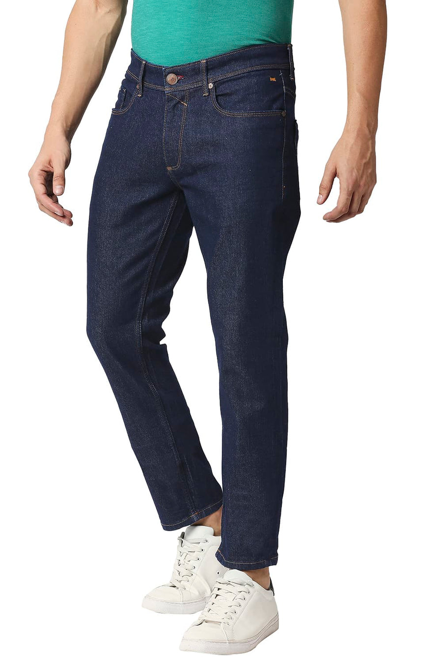 BASICS BLADE FIT BLACK IRIS STRETCH JEANS