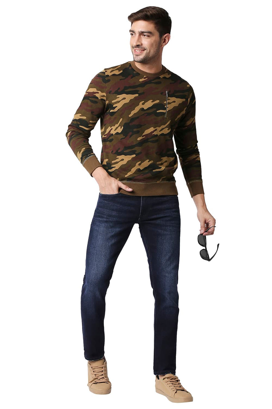 BASICS BLADE FIT BLUE NIGHTS STRETCH JEANS