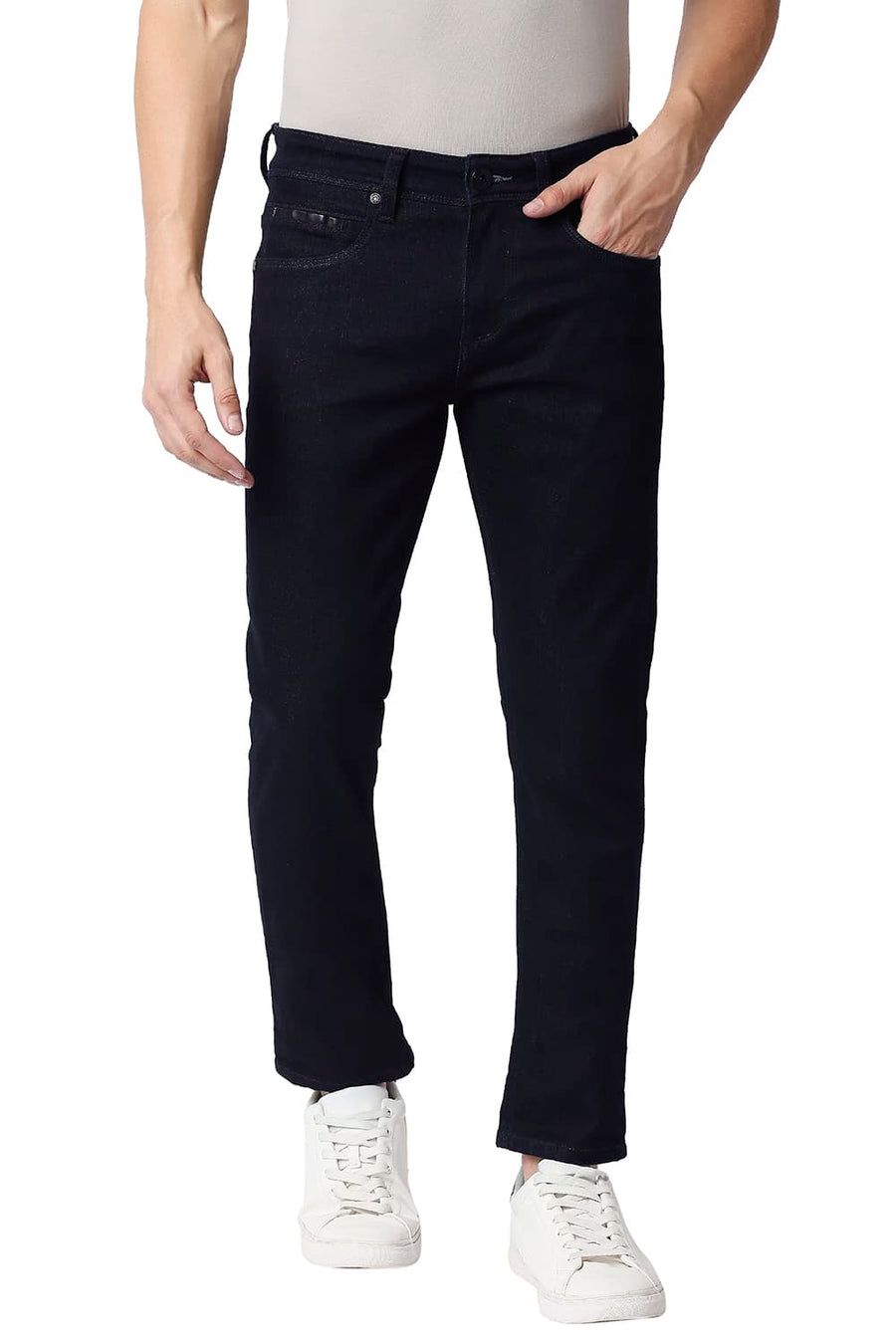 BASICS TORQUE FIT DRESS BLUES STRETCH JEANS