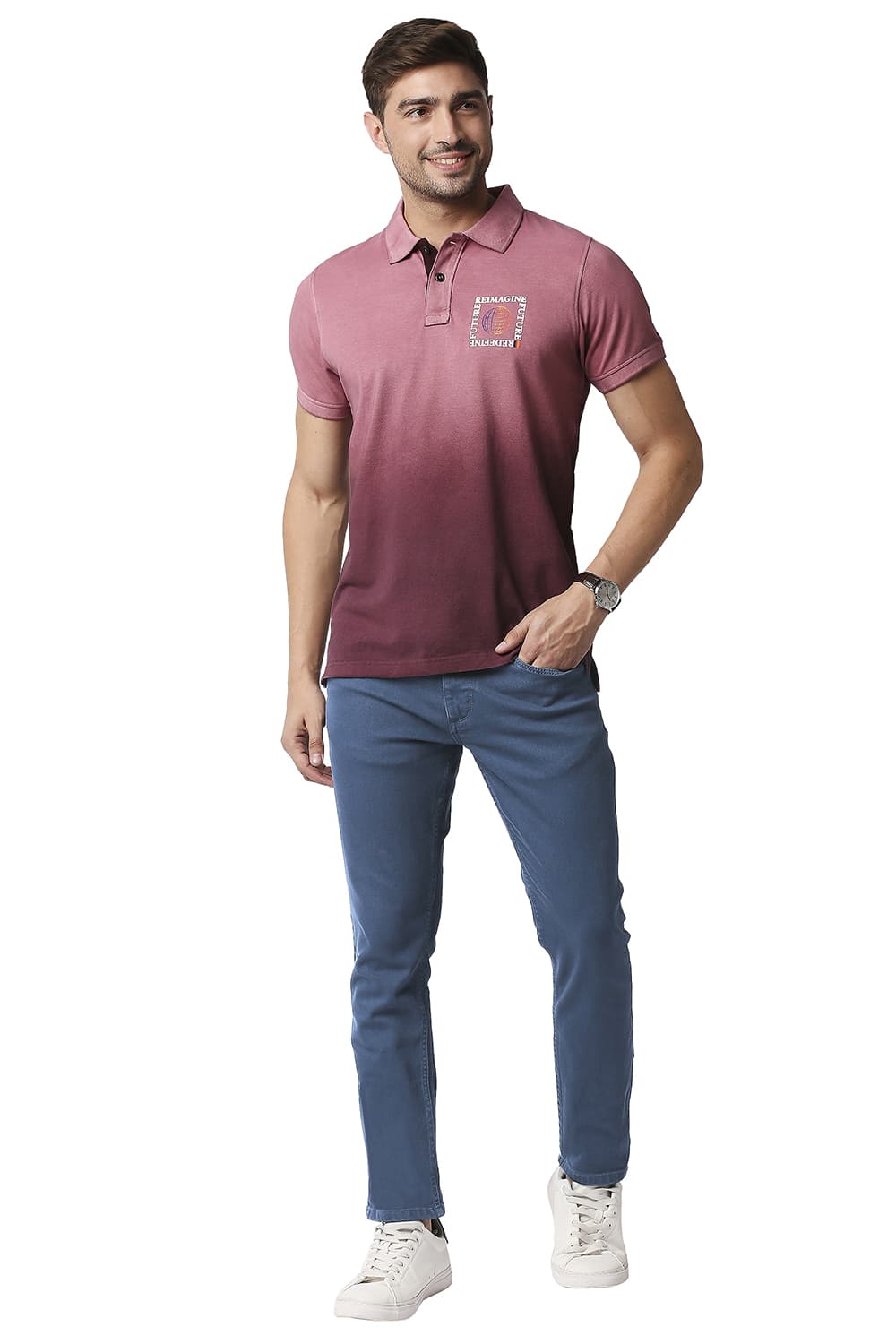 BASICS BLADE FIT STRETCH JEANS