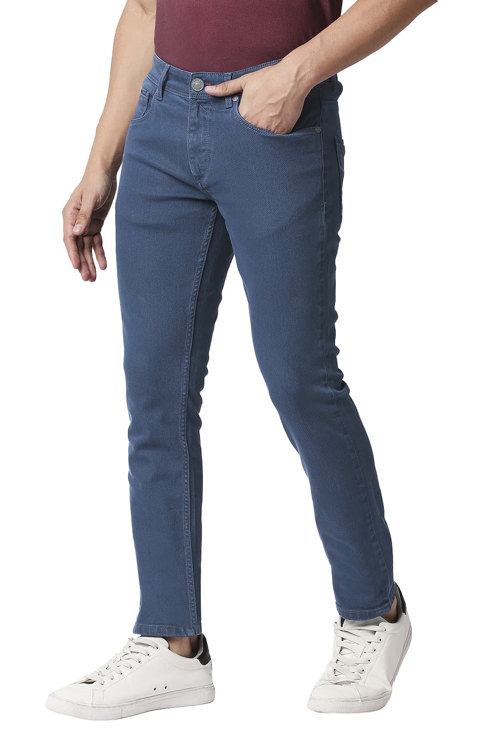 BASICS BLADE FIT STRETCH JEANS