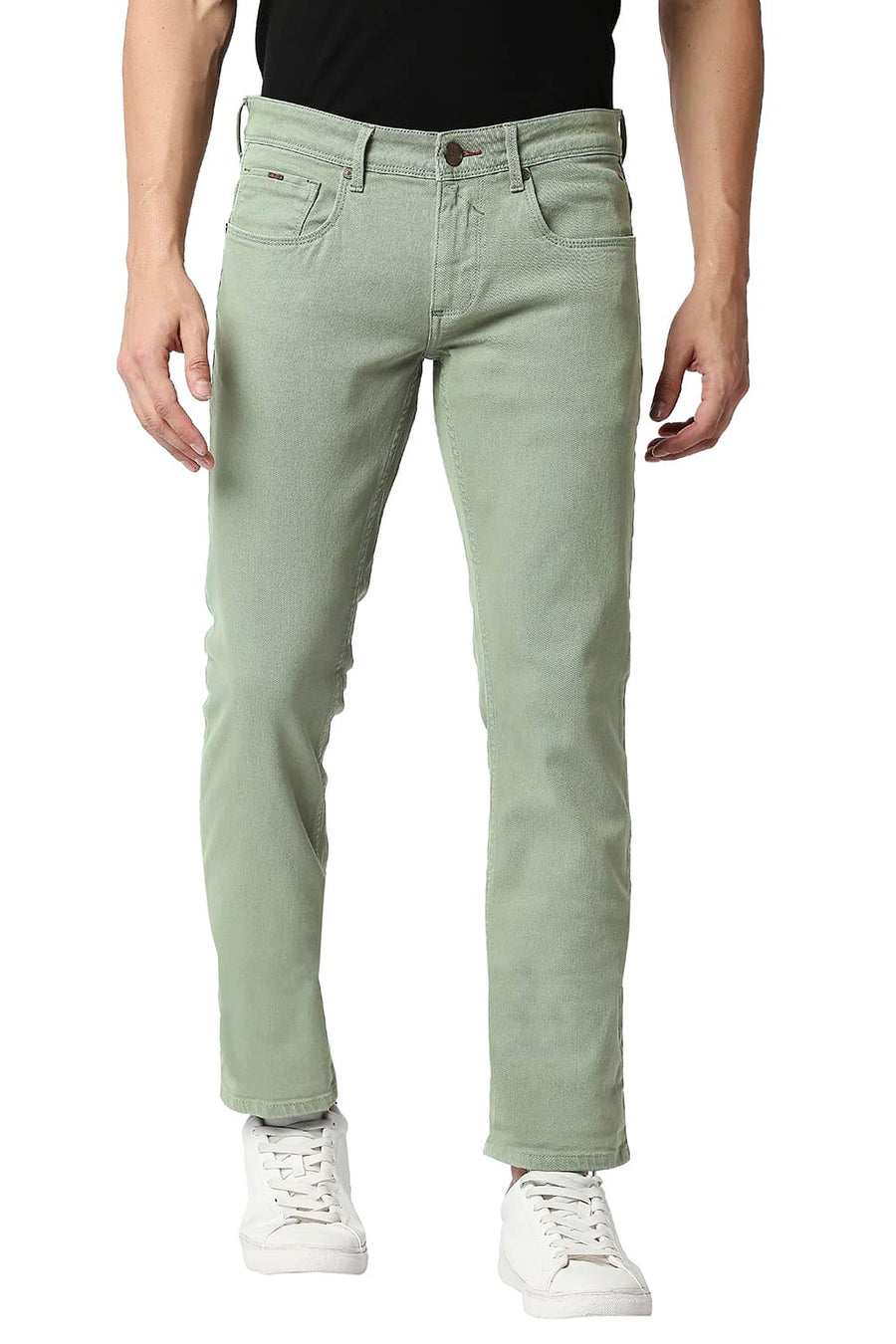 BASICS TORQUE FIT GREEN BAY STRETCH JEANS