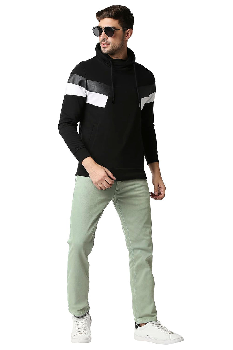 BASICS TORQUE FIT GREEN BAY STRETCH JEANS