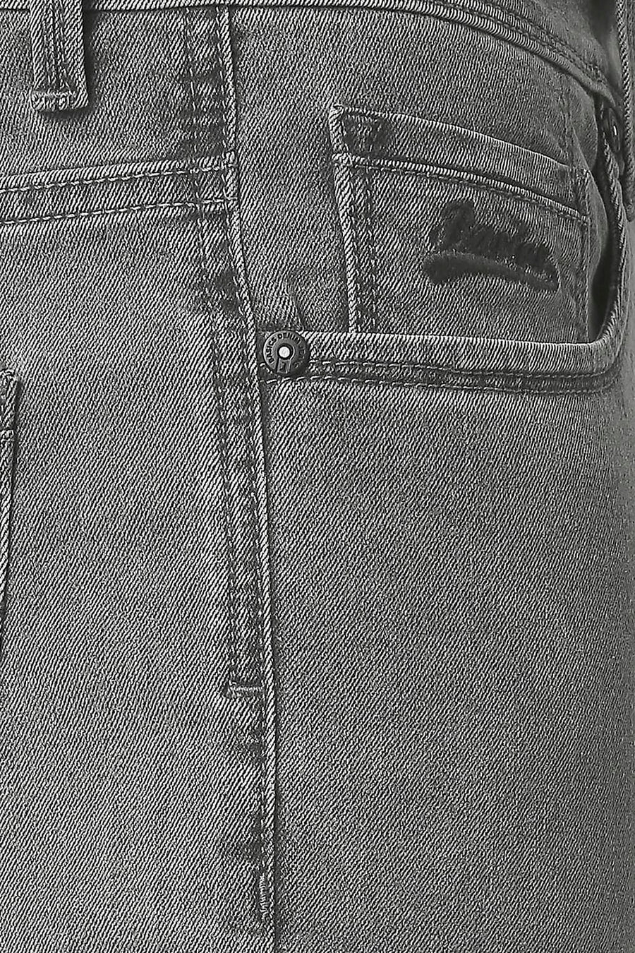 BASICS TORQUE FIT STEEL GRAY STRETCH JEANS