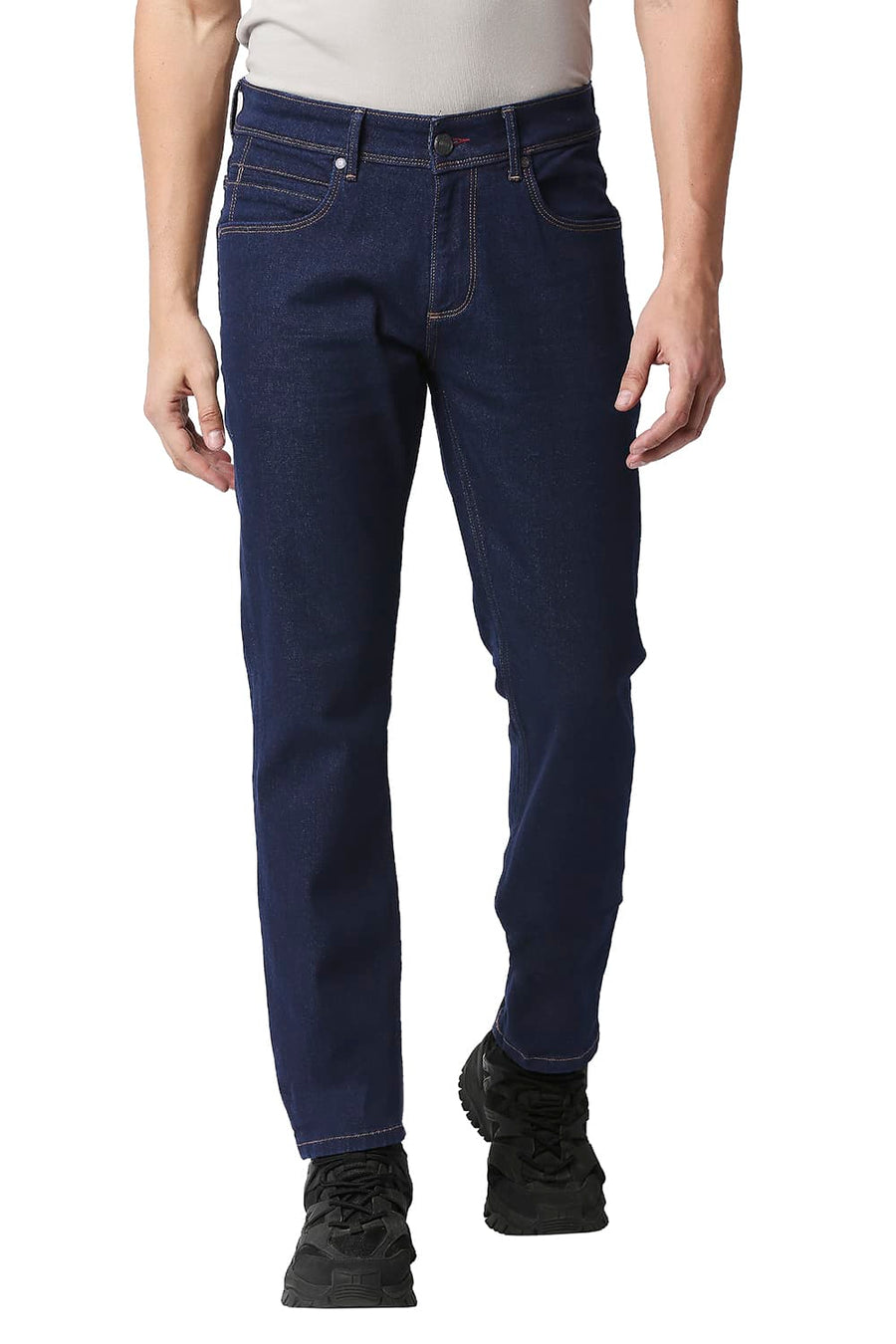 BASICS TORQUE FIT DRESS BLUES STRETCH JEANS