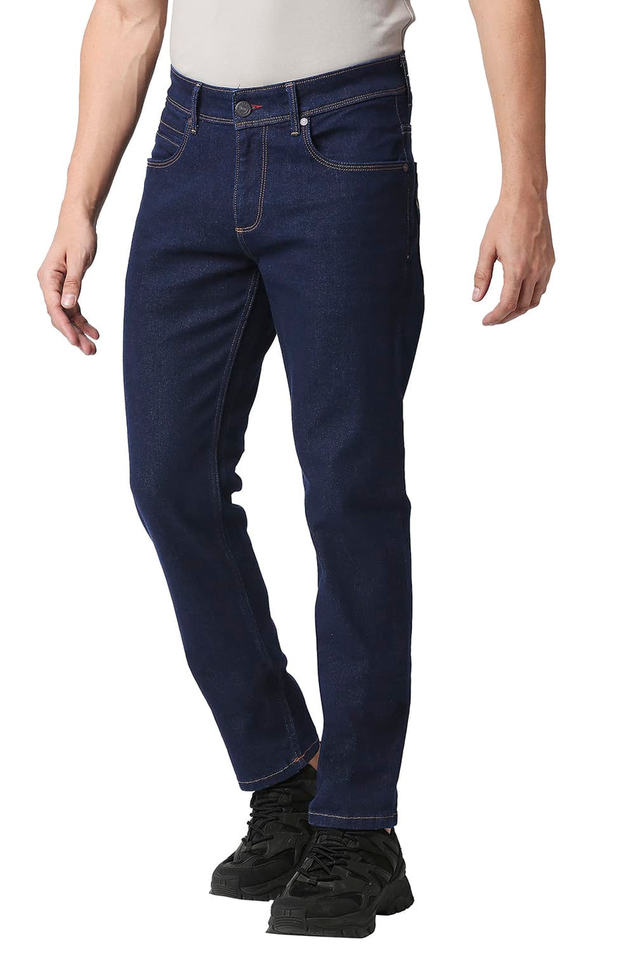 BASICS TORQUE FIT DRESS BLUES STRETCH JEANS