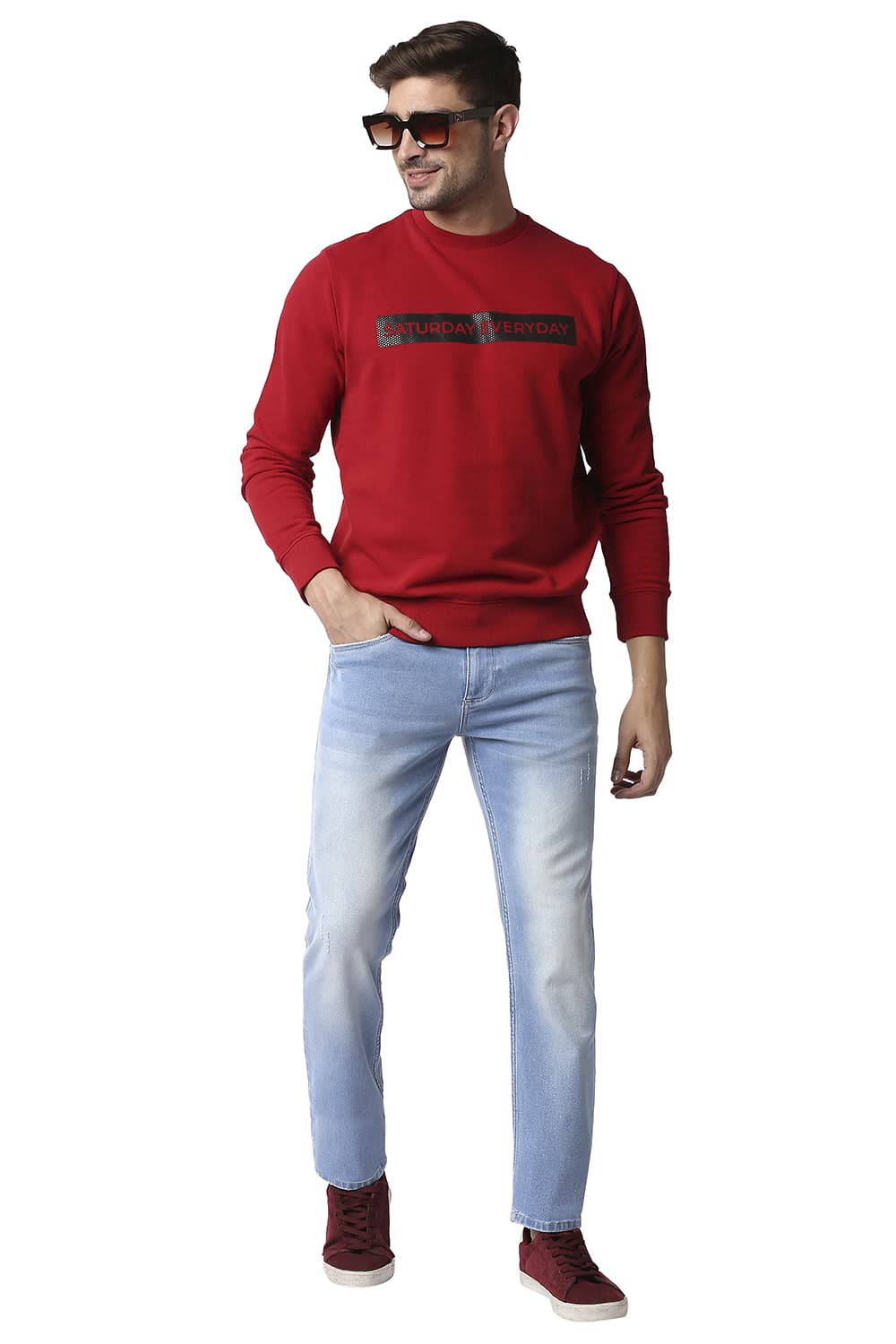 BASICS TORQUE FIT STRETCH JEANS