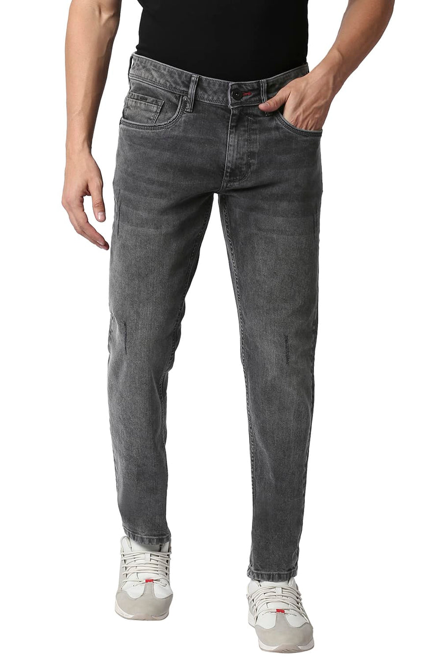 BASICS BLADE FIT ASPHALT STRETCH JEANS