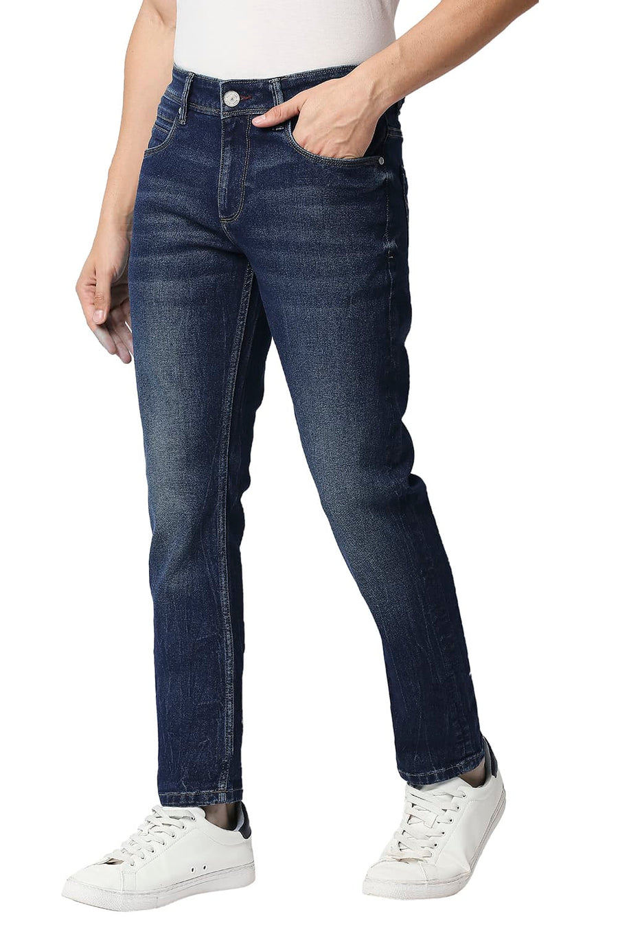 BASICS BLADE FIT MOONLIT OCEAN STRETCH JEANS