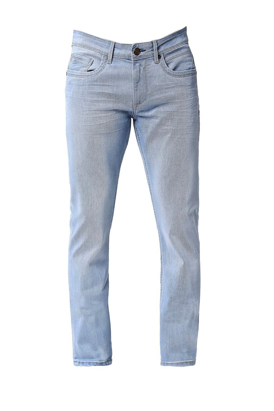 BASICS BLADE FIT BLUE FOG STRETCH JEANS