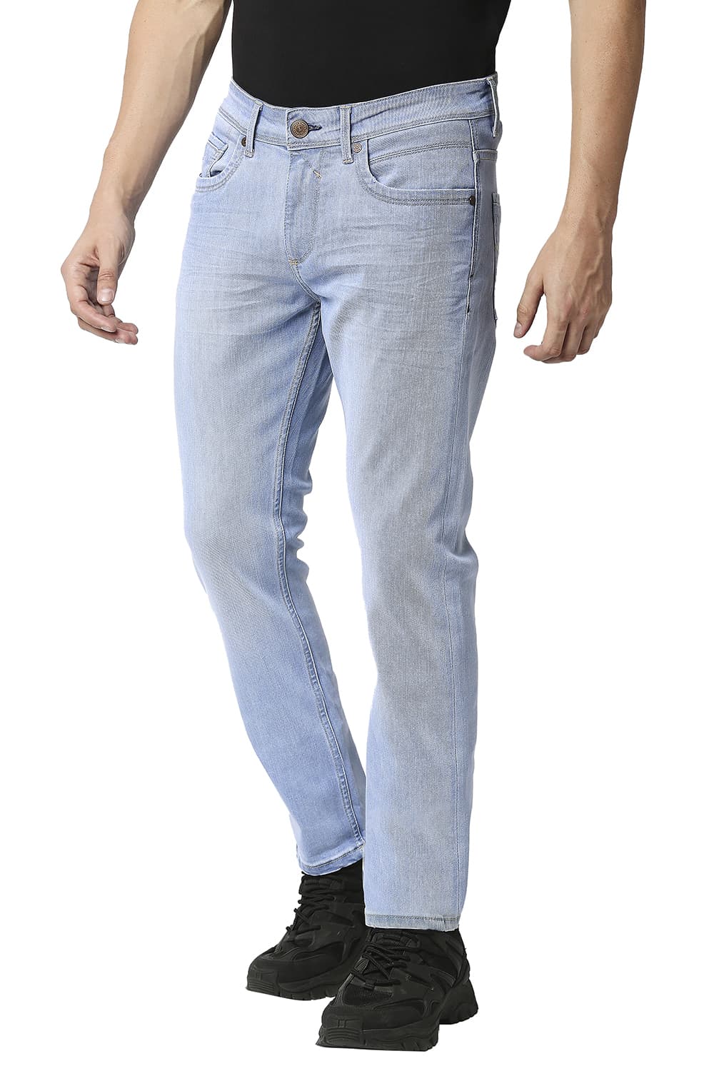 BASICS BLADE FIT STRETCH JEANS