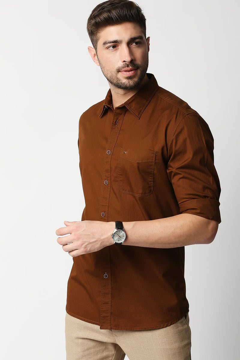 Slim Fit Twill Shirt