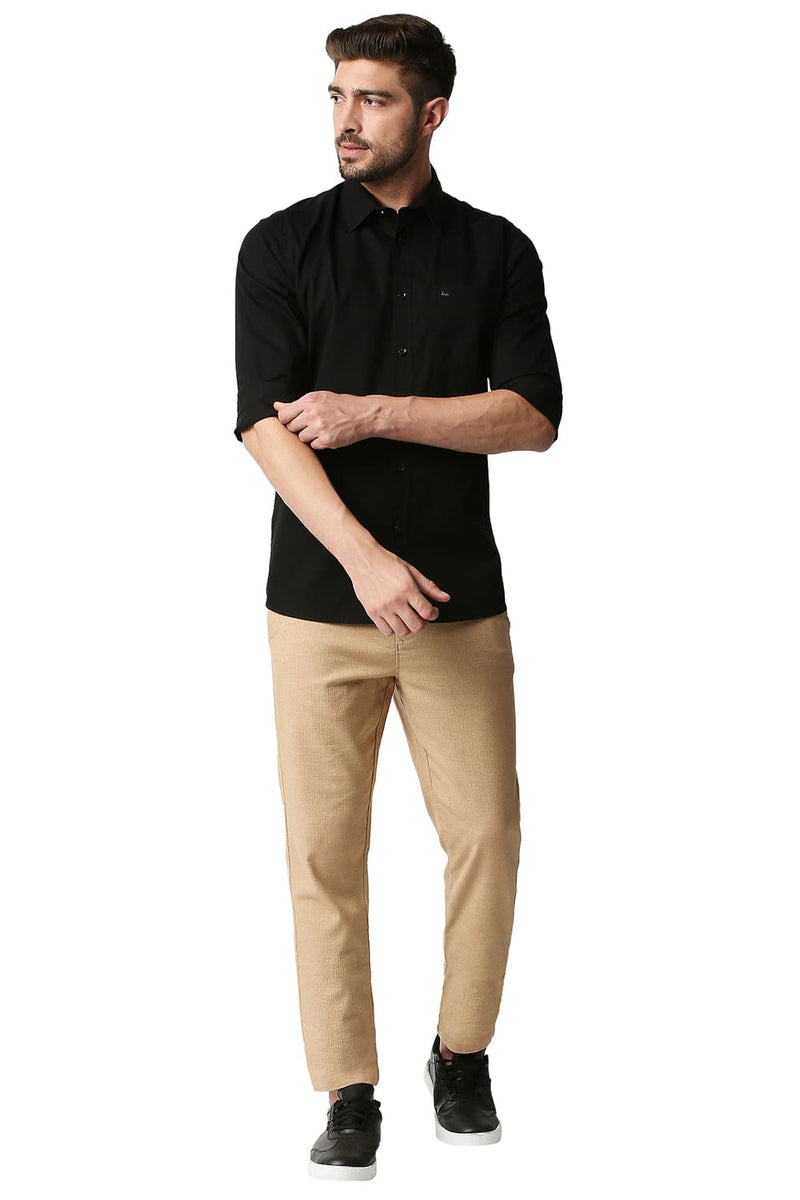 BASICS SLIM FIT TWILL SHIRT