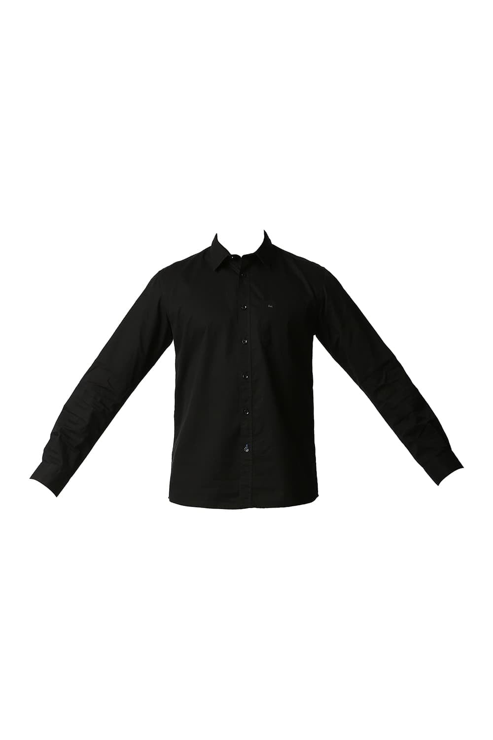 BASICS SLIM FIT TWILL SHIRT