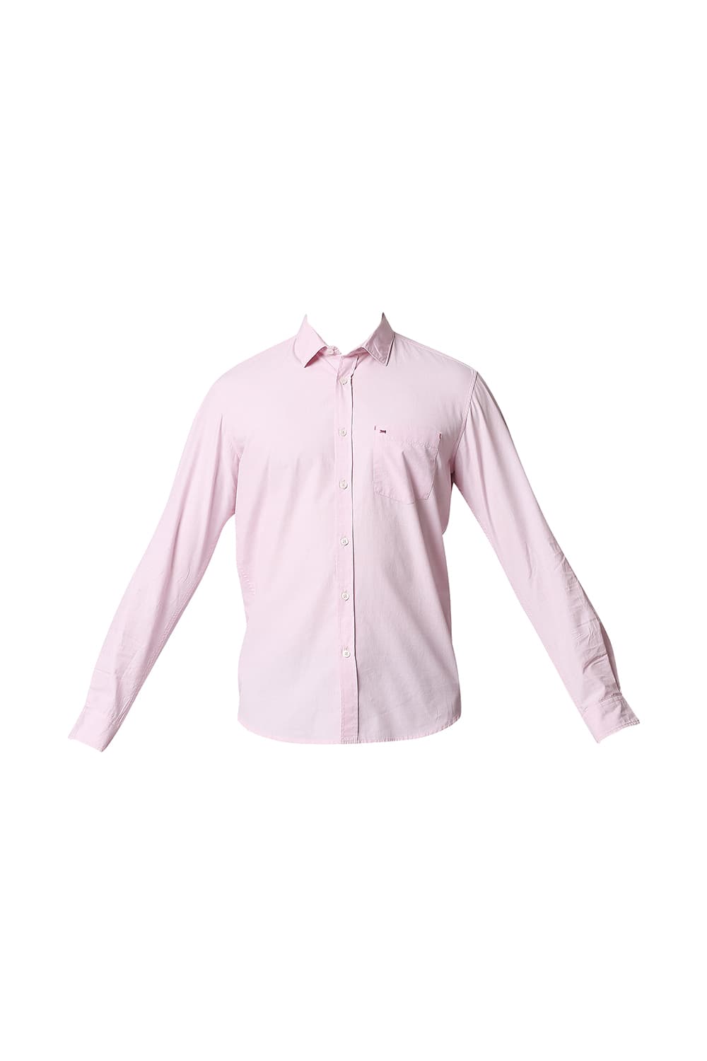 BASICS SLIM FIT FIL-A-FIL SHIRT