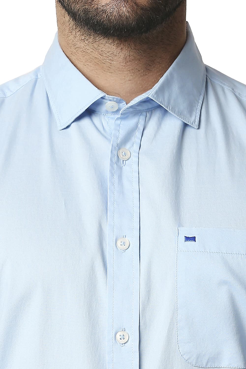 BASICS SLIM FIT OXFORD SHIRT