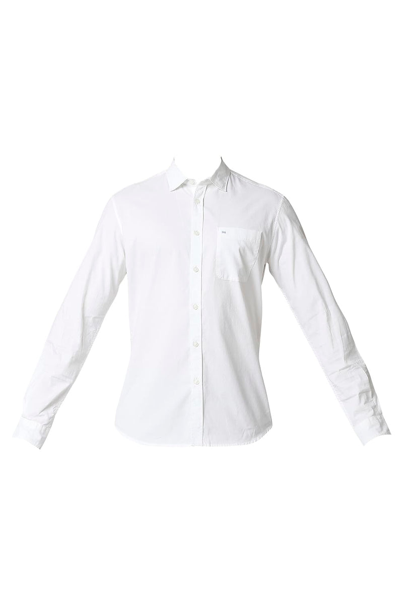 BASICS SLIM FIT OXFORD SHIRT