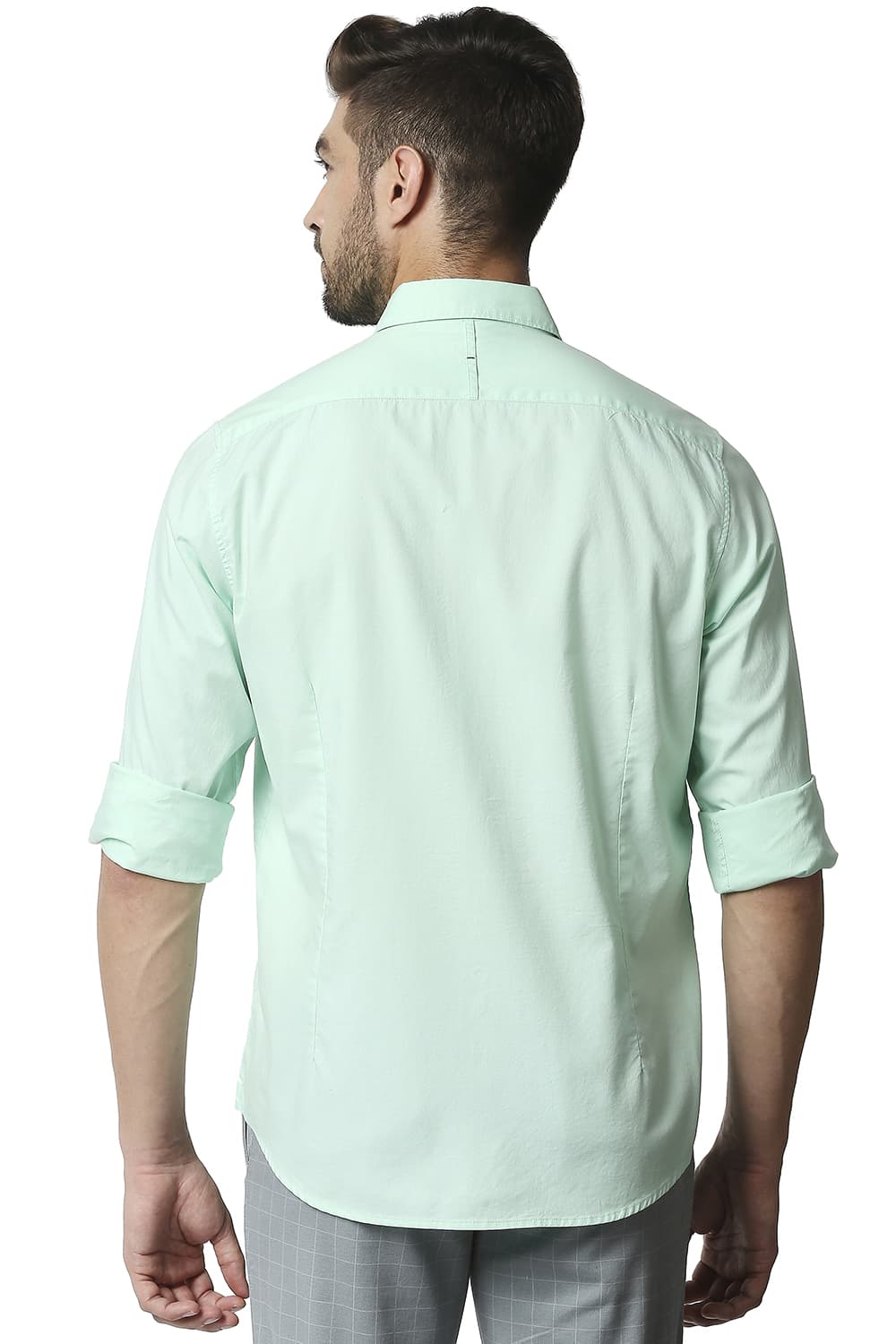 BASICS SLIM FIT OXFORD SHIRT