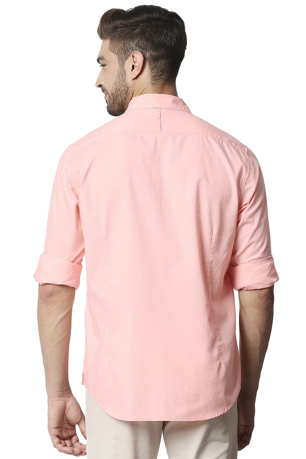 BASICS SLIM FIT OXFORD SHIRT