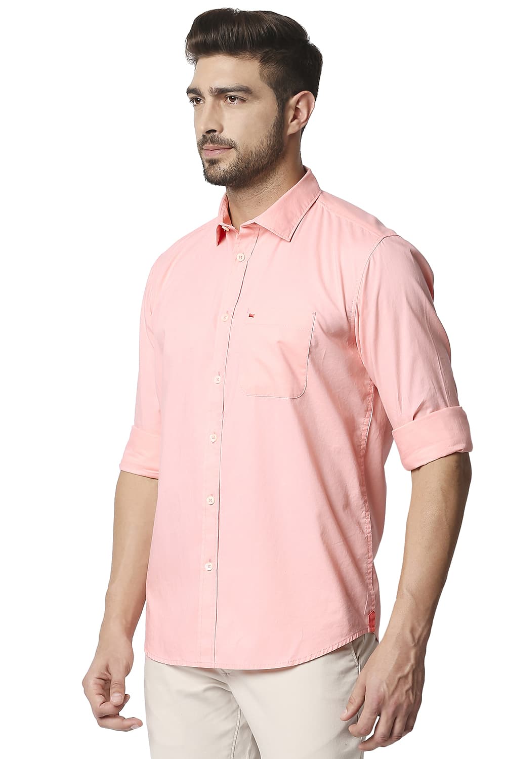 BASICS SLIM FIT OXFORD SHIRT