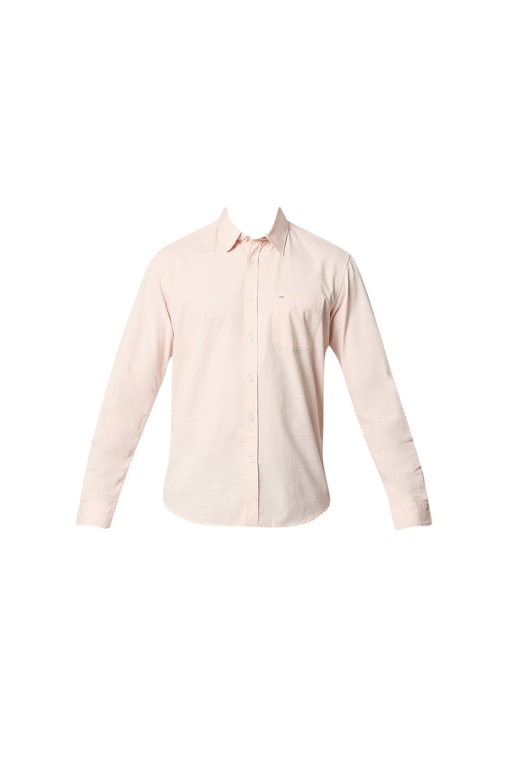 BASICS SLIM FIT SLUB SHIRT