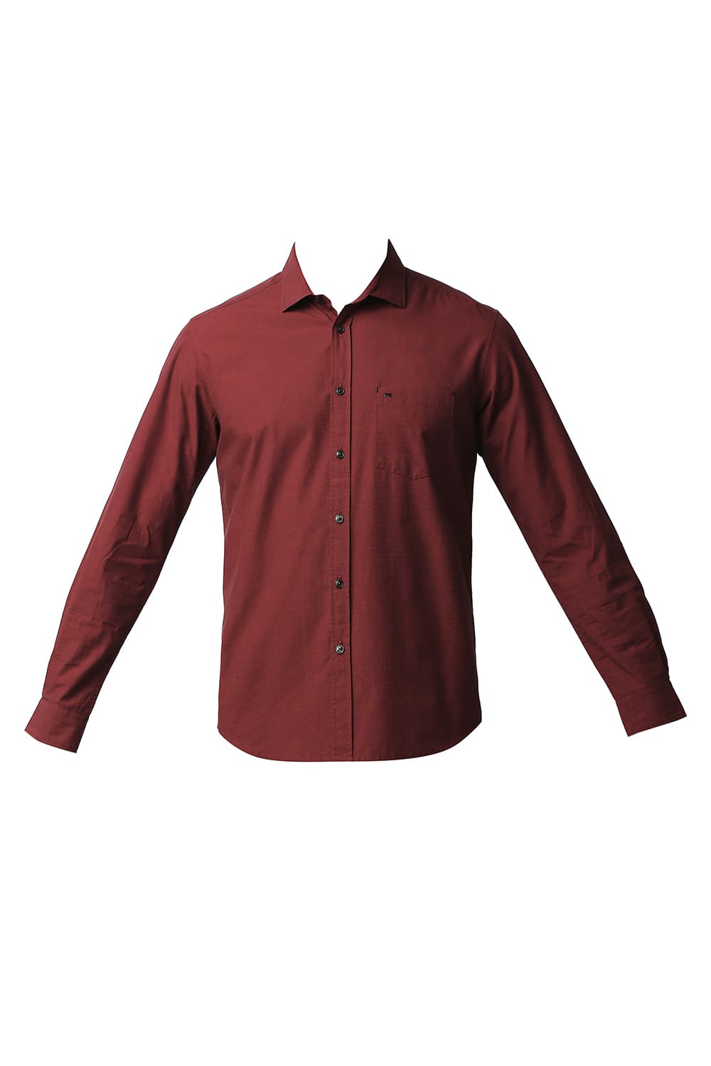 BASICS SLIM FIT FIL-A-FIL SHIRT