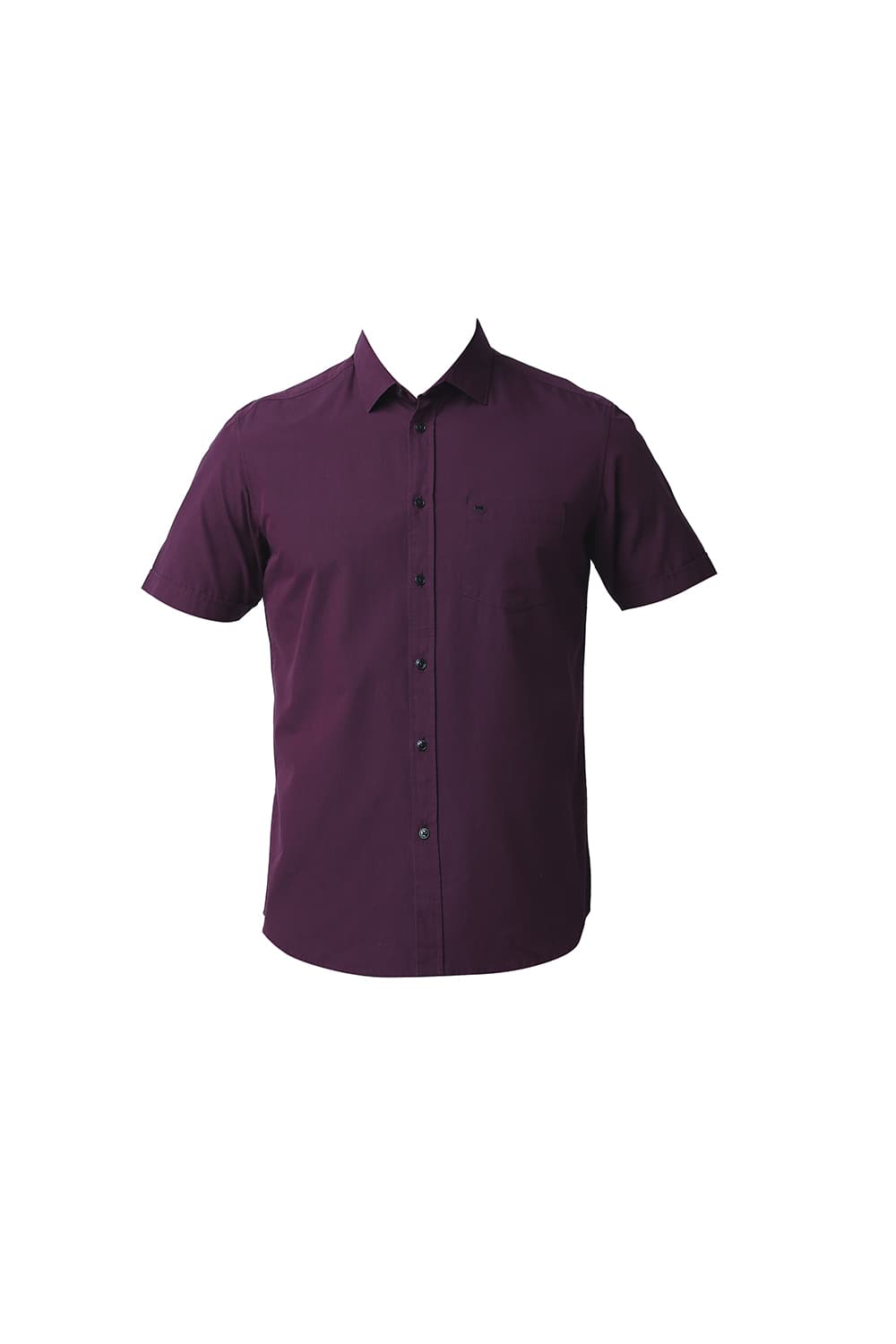 BASICS SLIM FIT FIL-A-FIL HALFSLEEVES SHIRT