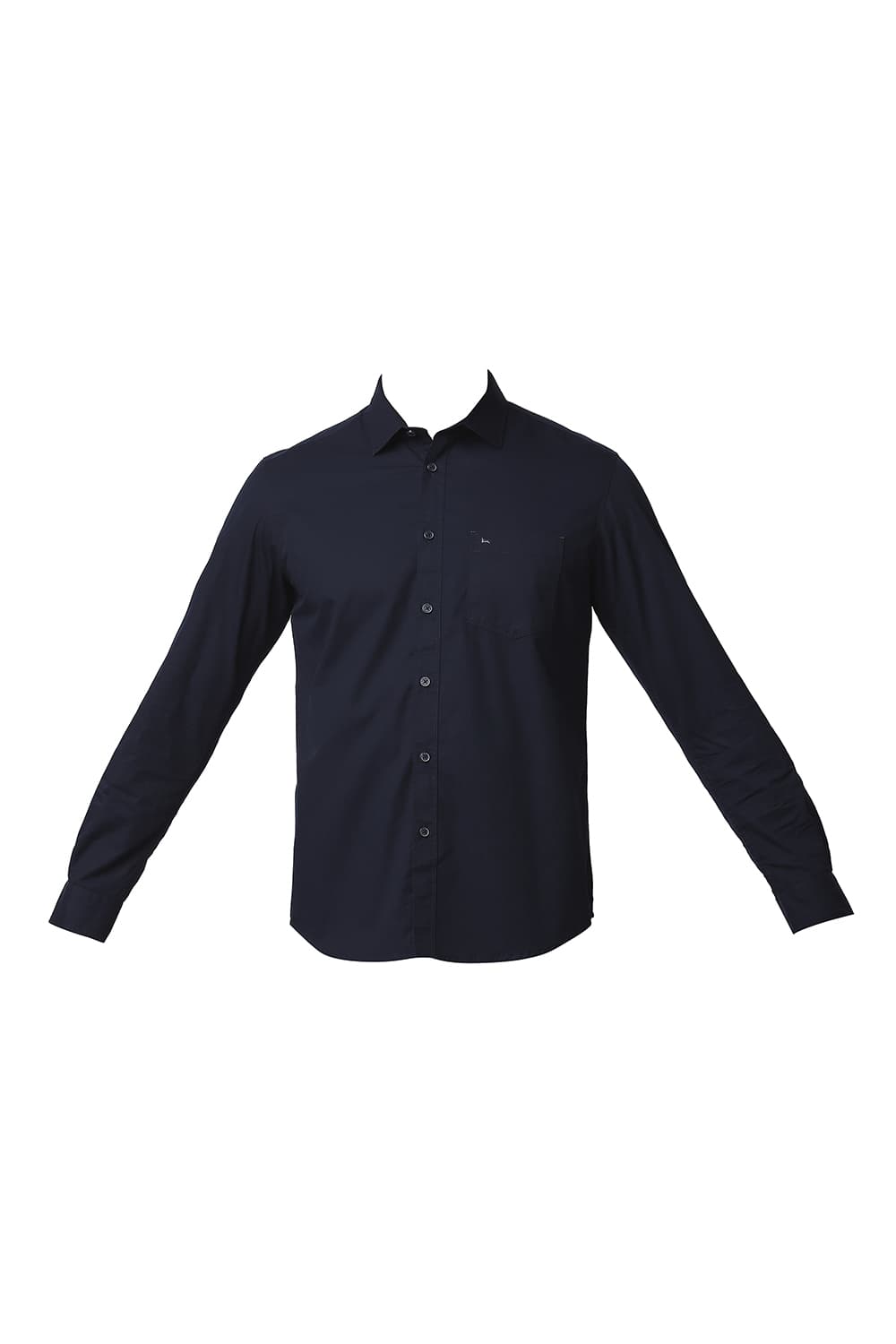 BASICS SLIM FIT TWILL SHIRT