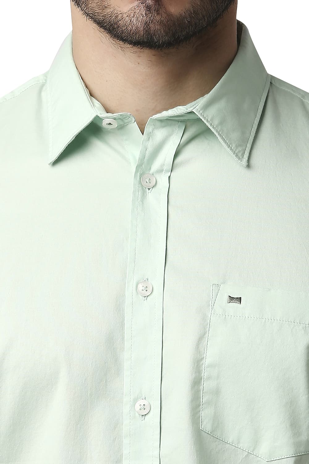 BASICS SLIM FIT OXFORD SHIRT