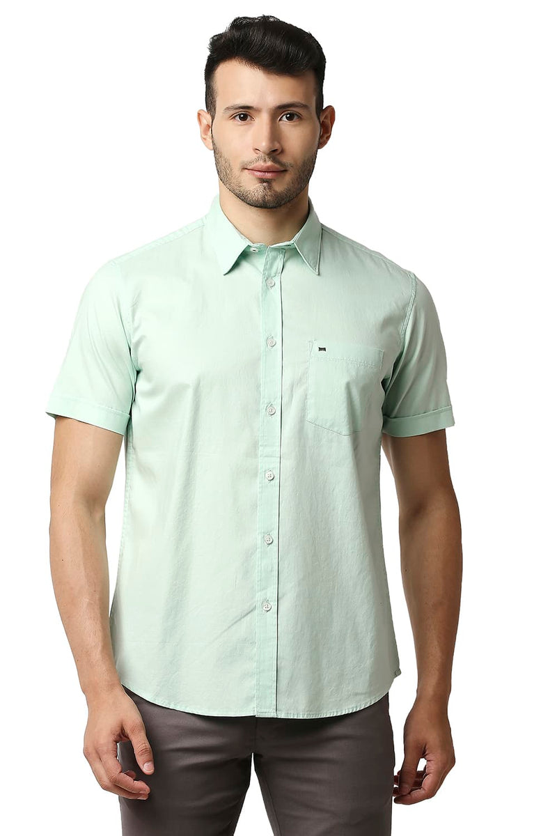 BASICS SLIM FIT OXFORD SHIRT