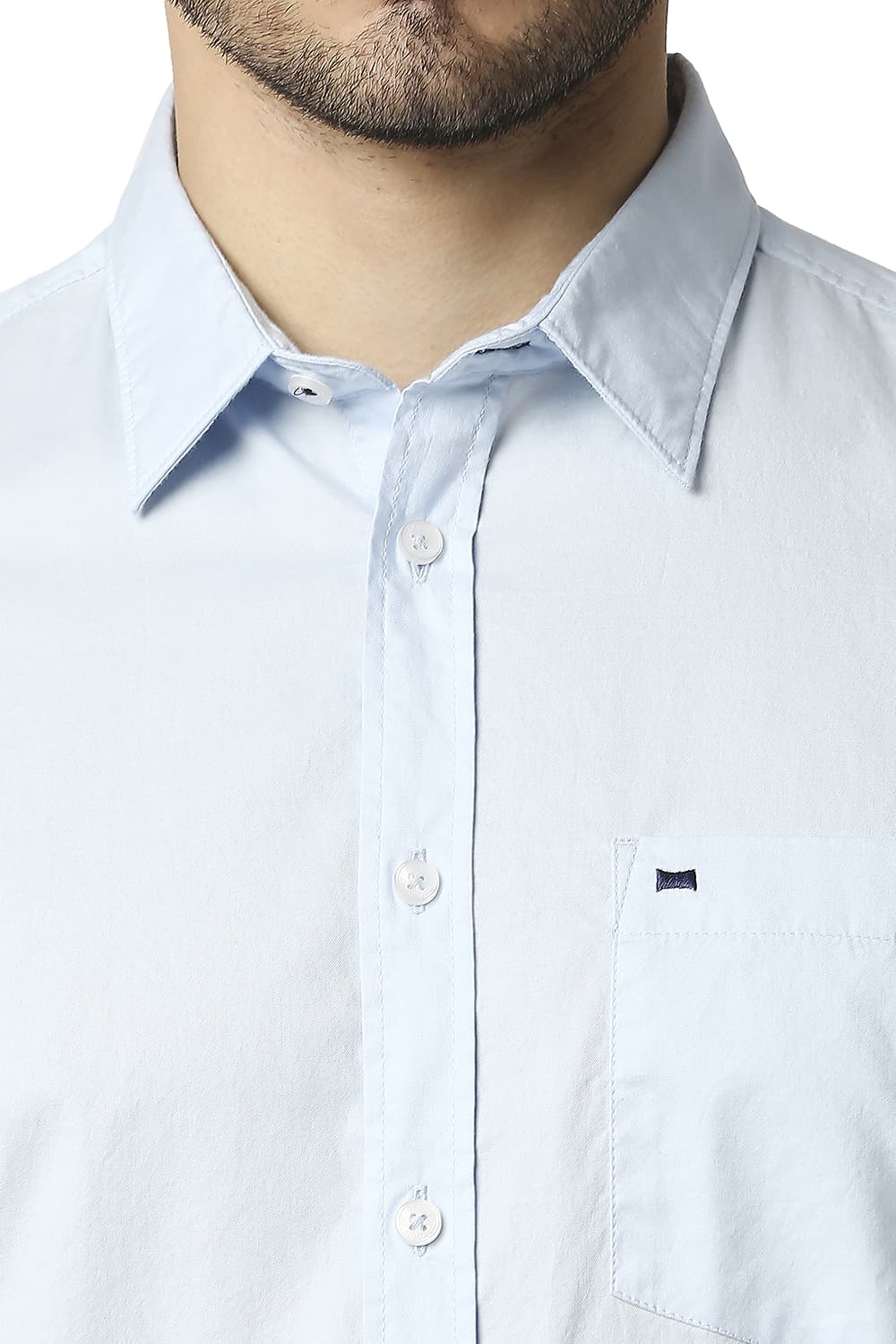 BASICS SLIM FIT OXFORD SHIRT