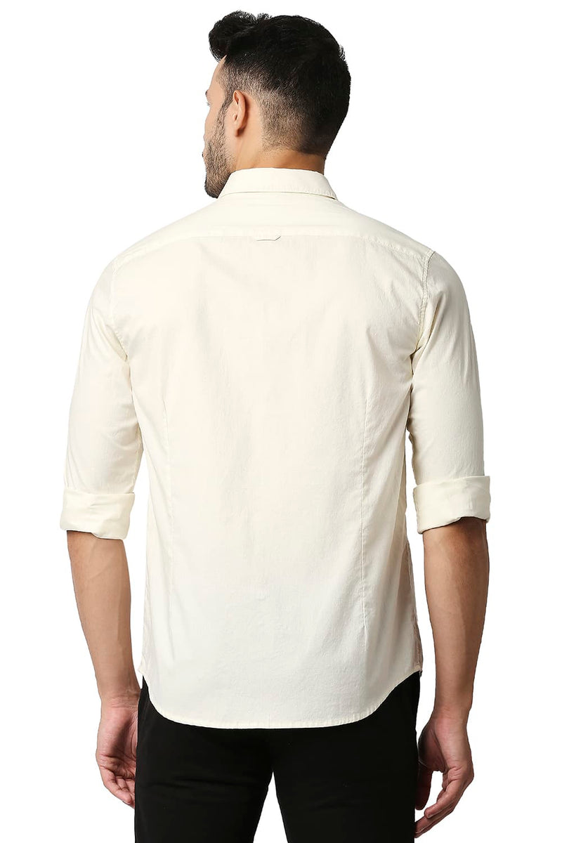 BASICS SLIM FIT OXFORD SHIRT