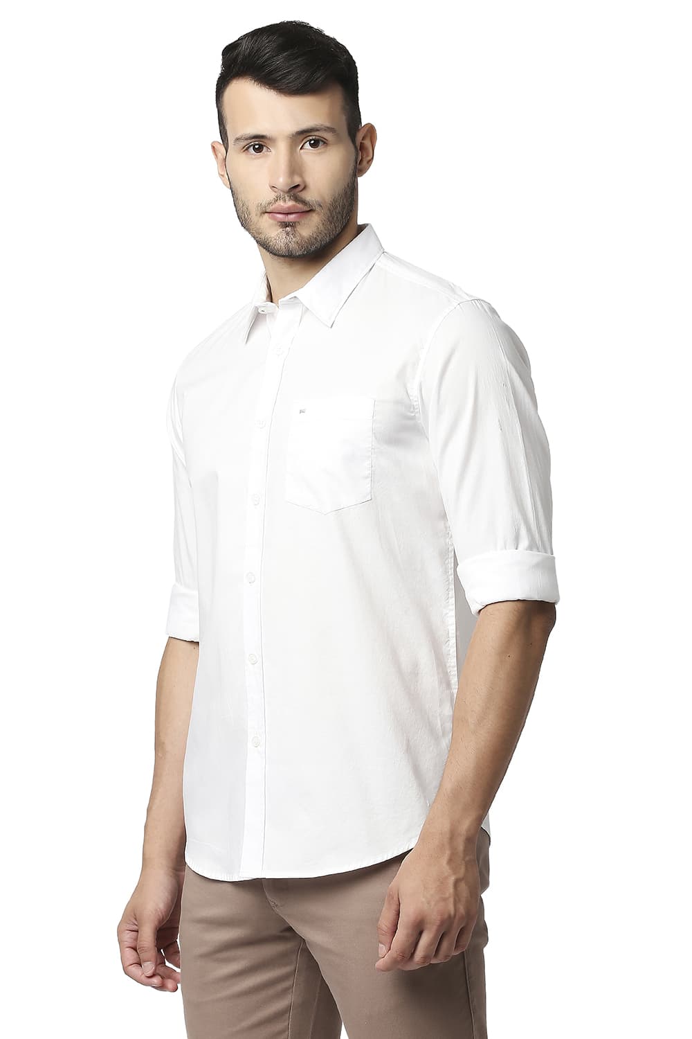 BASICS SLIM FIT OXFORD SHIRT