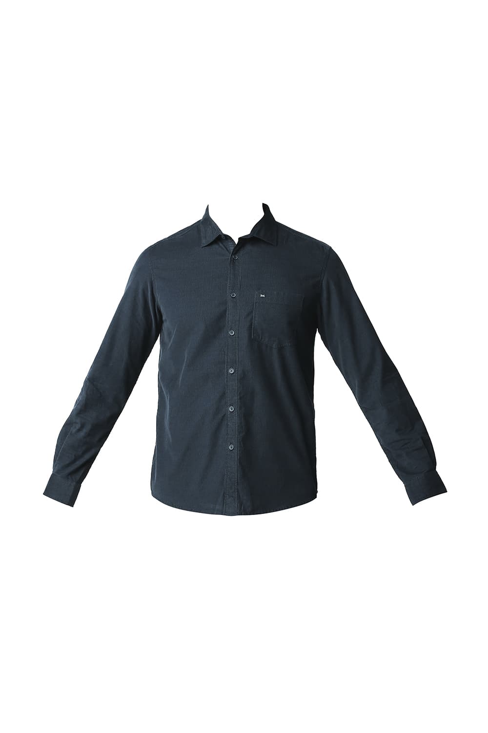 BASICS SLIM FIT CORDUROY SHIRT