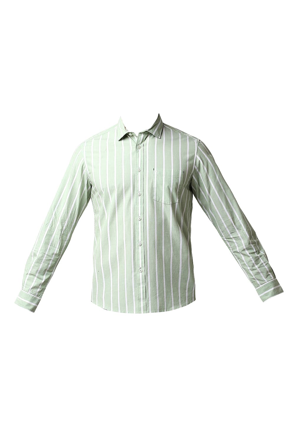 BASICS SLIM FIT FIL-A-FIL STRIPE SHIRT