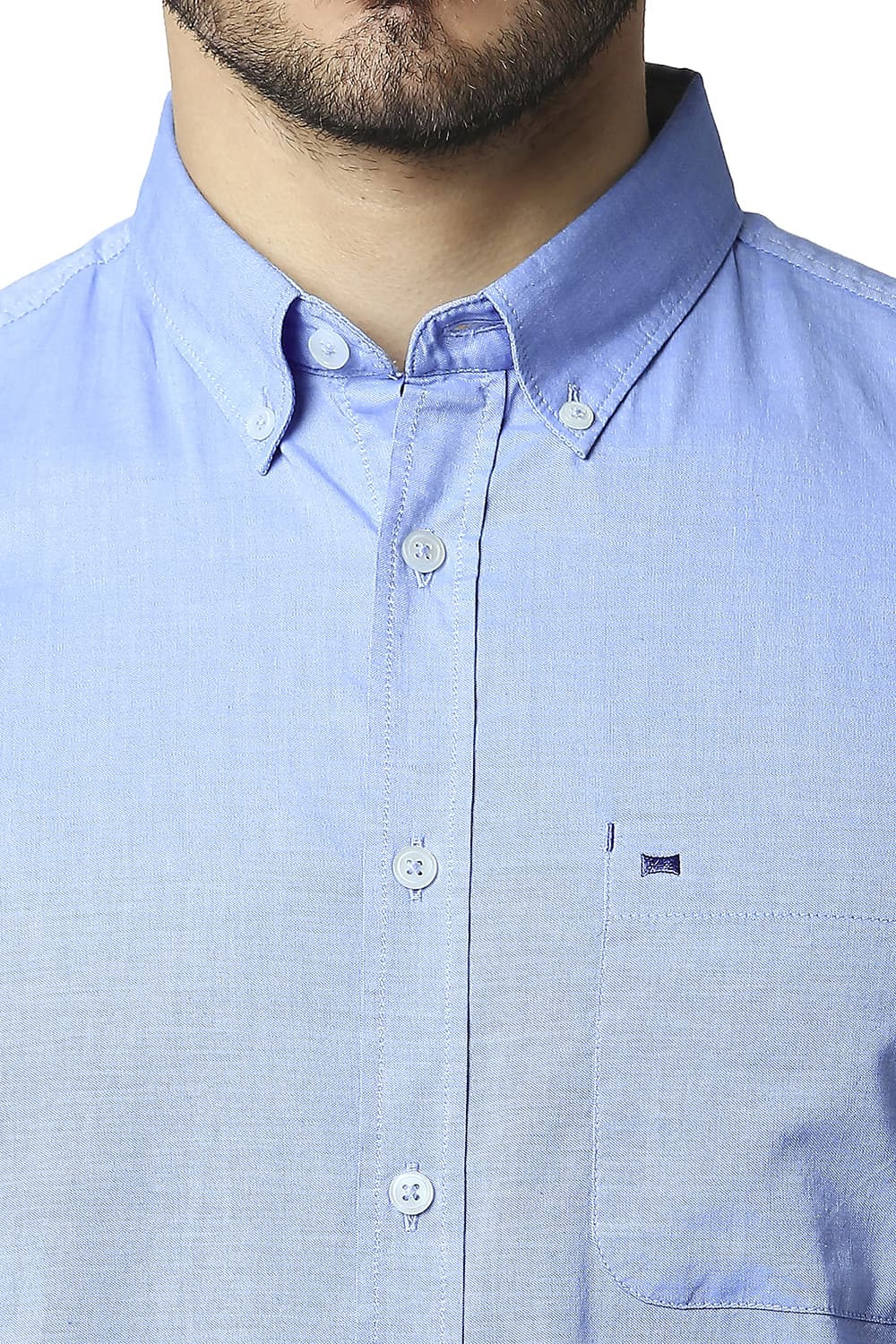 BASICS SLIM FIT OXFORD SHIRT