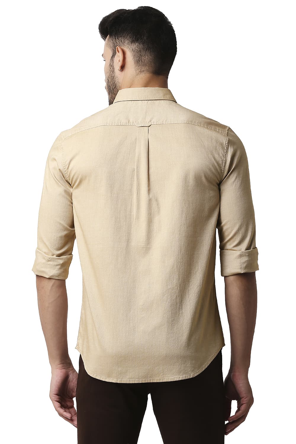 BASICS SLIM FIT OXFORD SHIRT