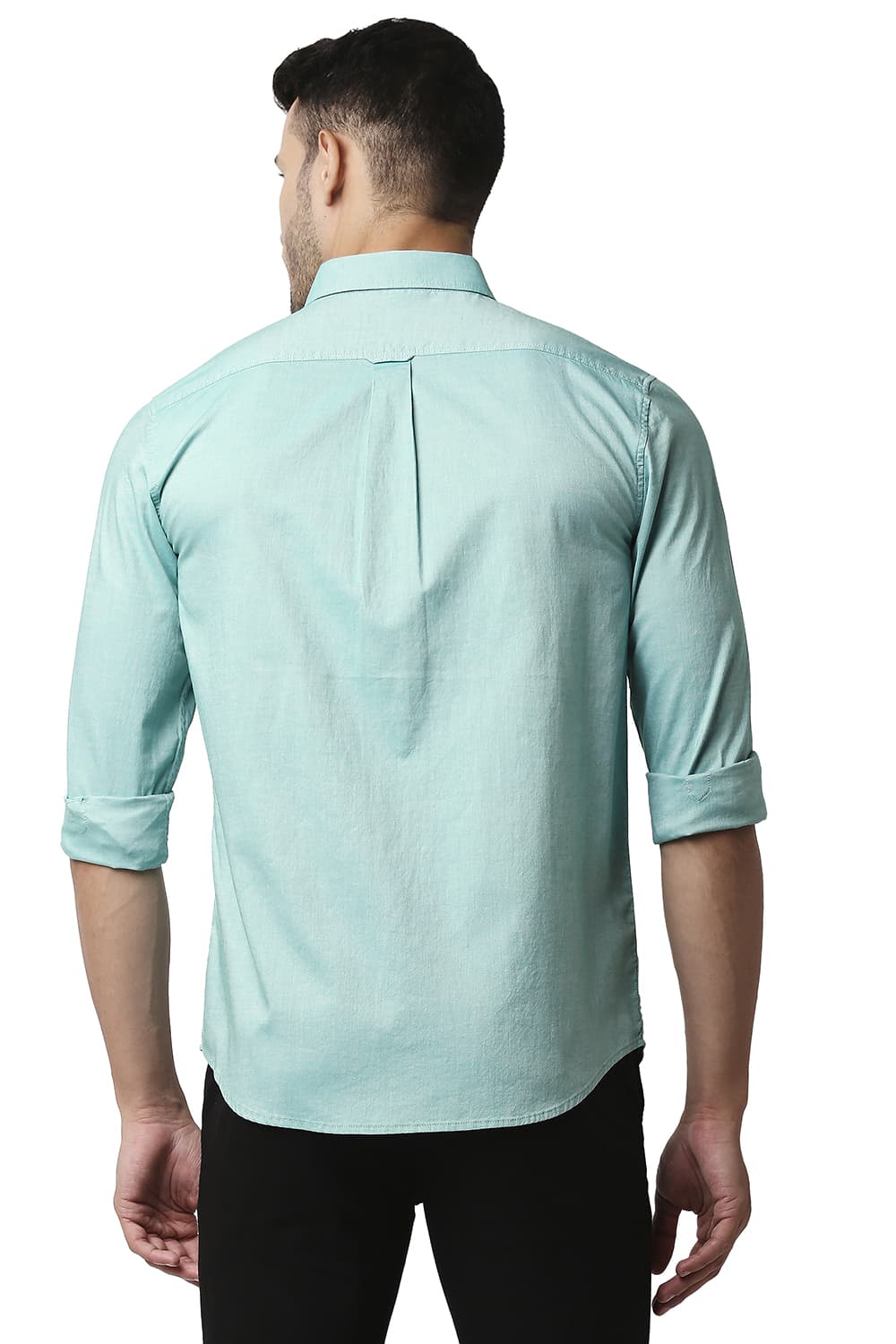 BASICS SLIM FIT OXFORD SHIRT