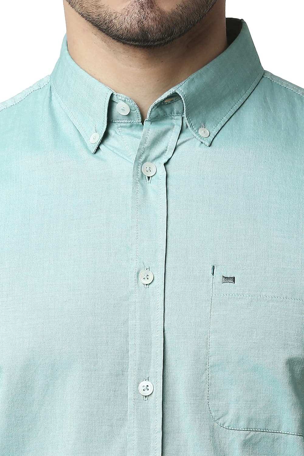 BASICS SLIM FIT OXFORD SHIRT